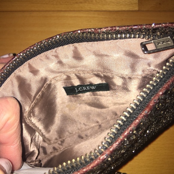 Jcrew Sequin Pouchette Bag - Picture 5 of 6